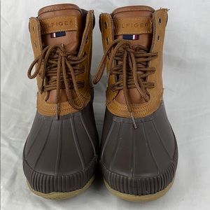 Tommy Hilfiger TMCHARLIE leather waterproof boots